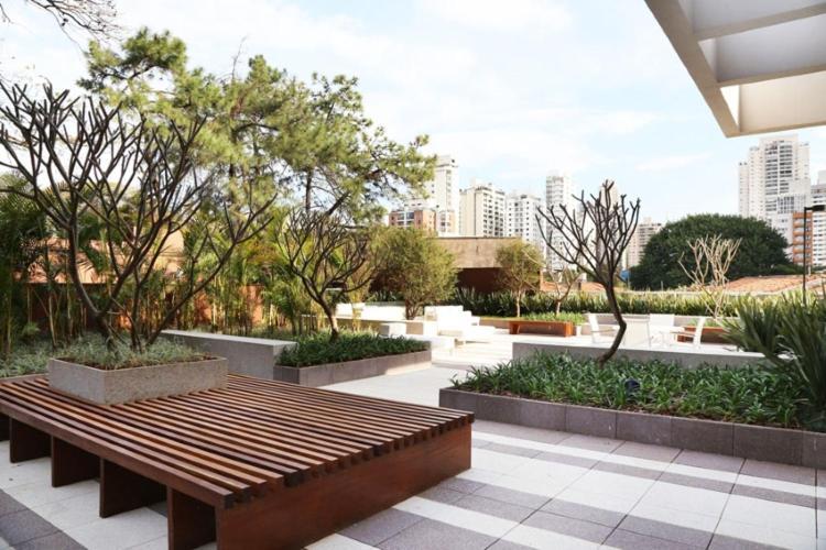 Estilo, Conforto E Vista Panoramica Ideal Para Trabalho Ou Lazer São Paulo Kültér fotó