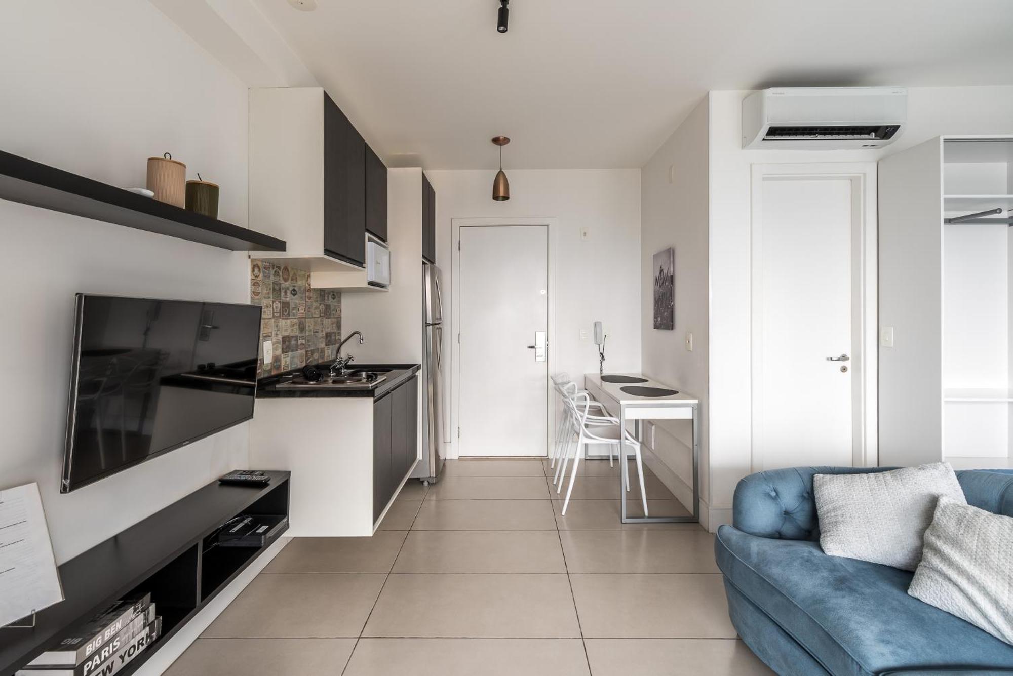 Estilo, Conforto E Vista Panoramica Ideal Para Trabalho Ou Lazer São Paulo Kültér fotó